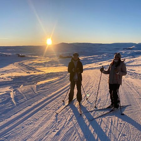 Delikat Hytte Omgitt Av Hallingdals Vakre Fjell Al Eksteriør billede