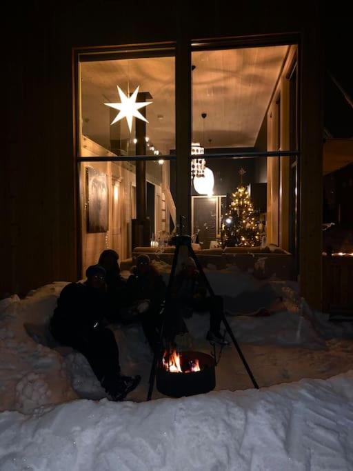 Delikat Hytte Omgitt Av Hallingdals Vakre Fjell Al Eksteriør billede